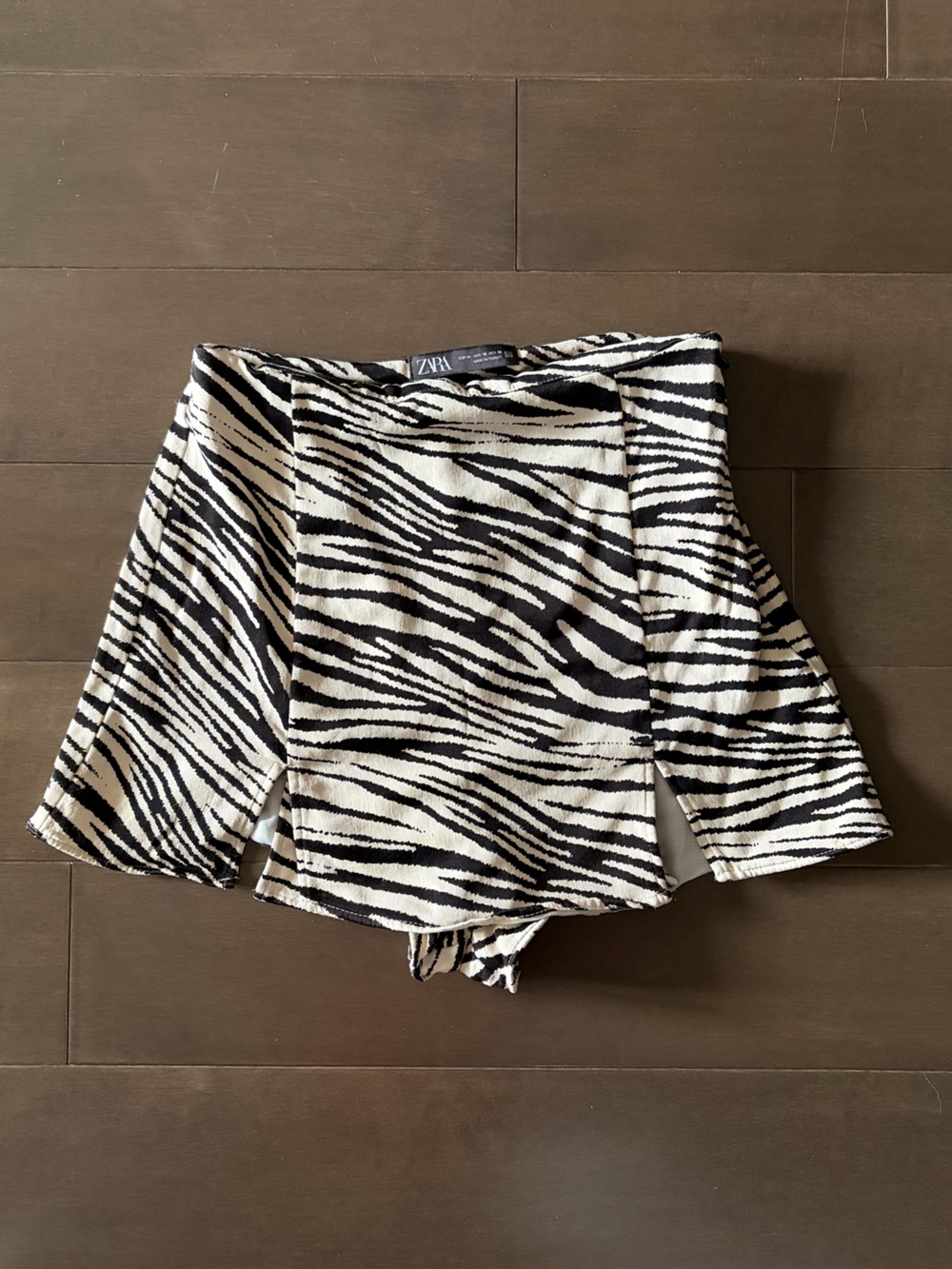 Zara Zebra Print Skort